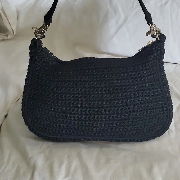 The Sak Black Mini Bag with Shell Accents - Picture 5 of 8